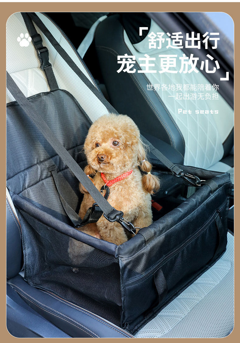Amazon's Popular Car Pet Carrier Dog Backpack Pet Travel Safety Seat Car Bag Supplies Dog Bag