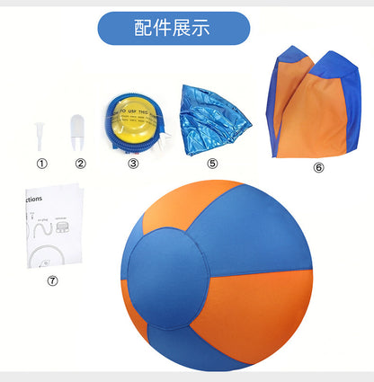 Cross-Border Sheep Horse Dog Herding Ball—Durable Solid Color Polyester Inflatable Training and Exercise Toy Pet Game Ball