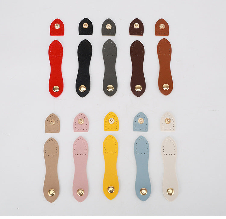 Multicolor leather buckle luggage hardware accessories diy handmade bag universal leather buckle buckle gourd shape