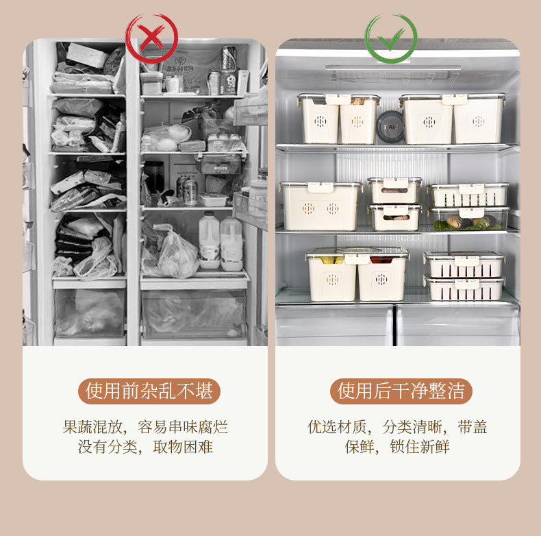Seasoning Fresh-keeping Plastic Kitchen Sealed Box Spice Storage Box Food Grade Format Transparent Cereal Seasoning
