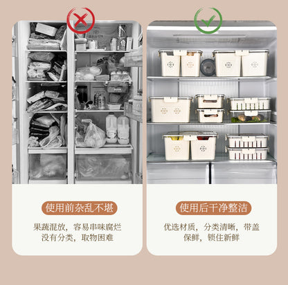 Seasoning Fresh-keeping Plastic Kitchen Sealed Box Spice Storage Box Food Grade Format Transparent Cereal Seasoning