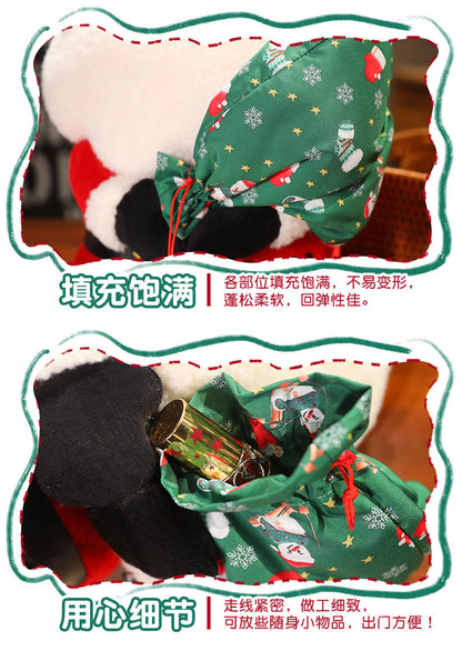 Santa Claus Series Doll Plush Toy Elk Doll Rag Doll Large Christmas Ornaments Gift Decoration