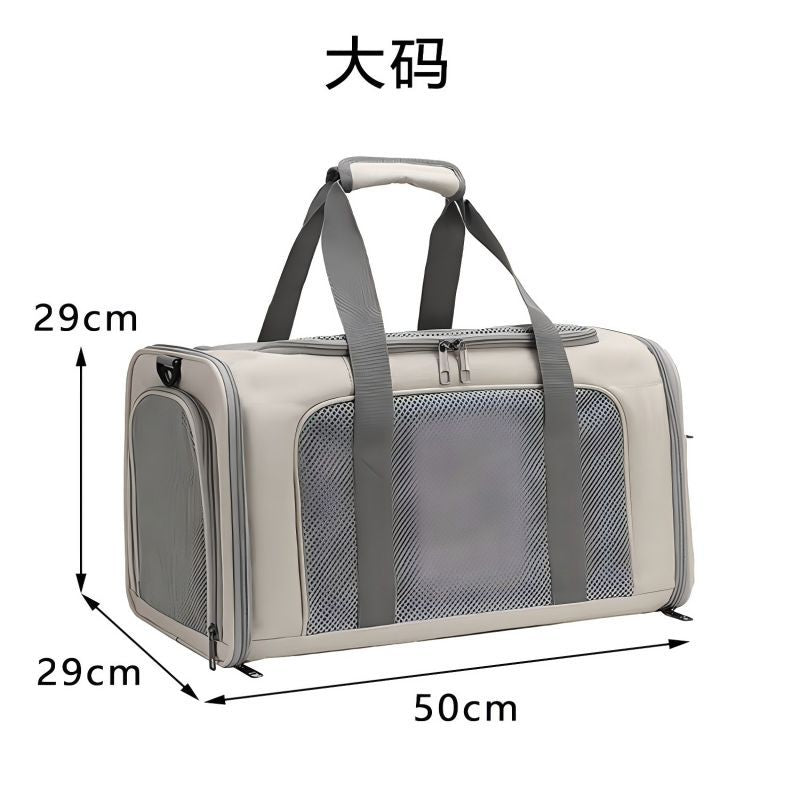 Cat Carrier for Outings, Sterilization, Portable, Large Capacity, Breathable, Cat Car Cage, Cat Cage, Dog Carrier, Handheld, Crossbody, Foldable Pet