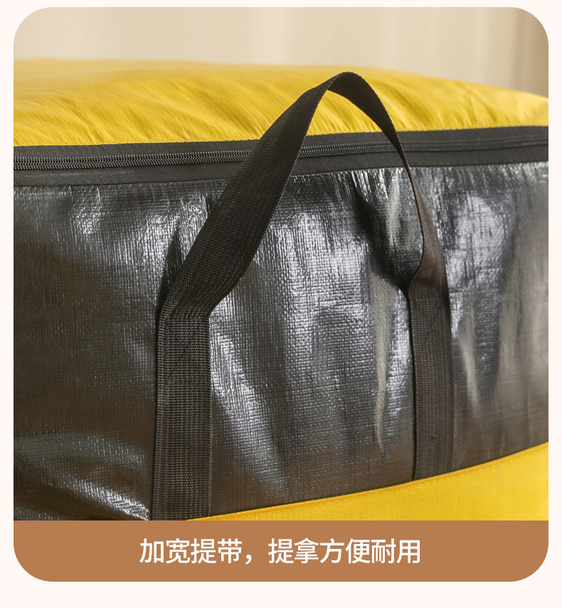 Large Capacity Moving Packing Thickened Storage Artifact Bag Luggage Clothes Fit Bag Snakeskin Bag Waterproof Quilt