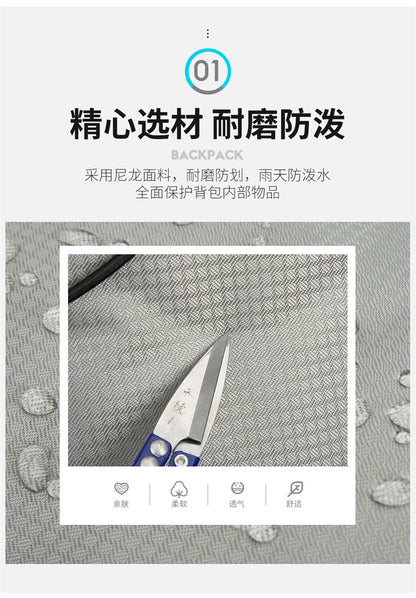 Cross-Border Outdoor Folding Backpack Waterproof Mountaineering Bag Backpack Folding Bag Outdoor Large Capacity Travel Backpack