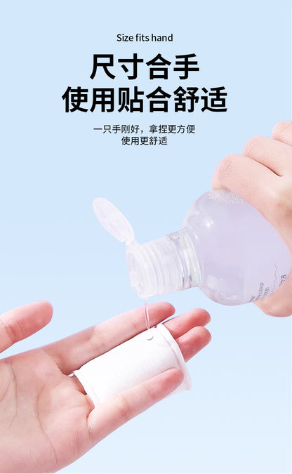 Cross-border foreign trade double-sided water-saving makeup cotton makeup remover cotton face wet application special eye lip moisturizing face cotton sheet