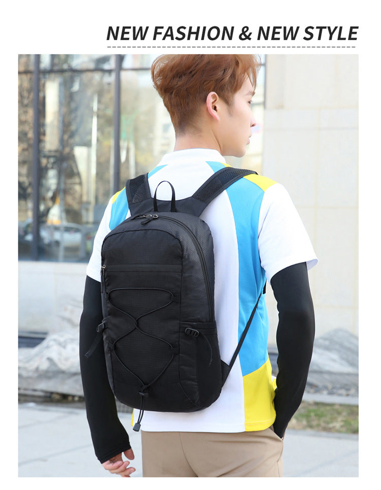 Cross-Border Outdoor Folding Backpack Waterproof Mountaineering Bag Backpack Folding Bag Outdoor Large Capacity Travel Backpack
