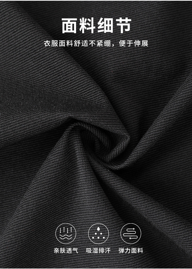 New Badminton Uniform Jacket Black and White Suit Men's and Women's Long-Sleeved Volleyball Uniform Table Tennis Uniform Competition Training Uniform