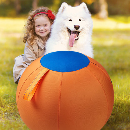 Cross-Border Sheep Horse Dog Herding Ball—Durable Solid Color Polyester Inflatable Training and Exercise Toy Pet Game Ball