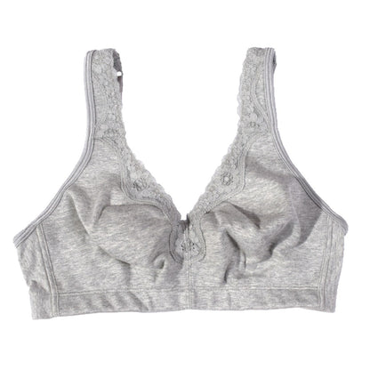 150kg Breathable Full-Cup Lace Trim Comfortable Plus-Size Bra for Large Busts, Makes Bust Look Smaller, Cross-Border European and American Lingerie, g Cup