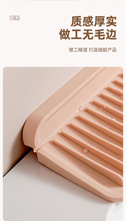 Cross-Border Button Silicone Faucet Drain Pad Kitchen Sink Storage Pad Washbasin Leak-Proof Anti-Slip Pad Wholesale