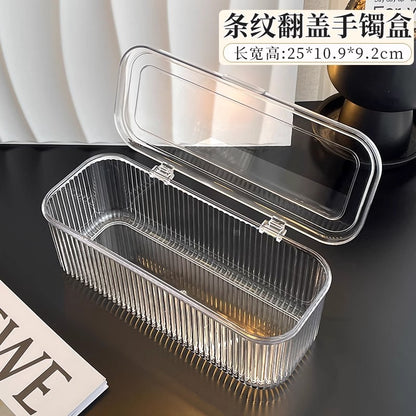Bracelet Storage Box Transparent Anti-Oxidation Portable Crystal Bracelet Jewelry Special Bracelet Jewelry Box