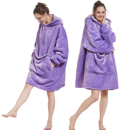 Amazon Hot Selling Autumn and Winter Flannel Double Layer Pajamas fleece-lined Warm Long Sleeve plus size Pet Bag Home Clothes