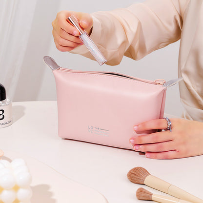 Beilian Fashion Cosmetic Bag Ins Style Pu Cosmetic Cosmetics Bag Travel Waterproof Satchel Toiletry Bag Wholesale Satchel