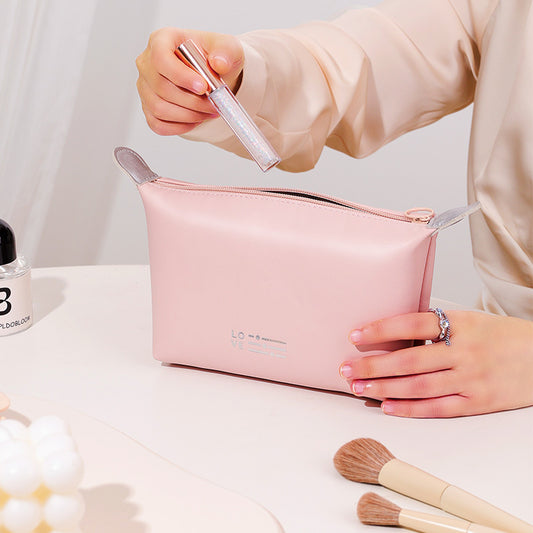 Beilian Fashion Cosmetic Bag Ins Style Pu Cosmetic Cosmetics Bag Travel Waterproof Satchel Toiletry Bag Wholesale Satchel