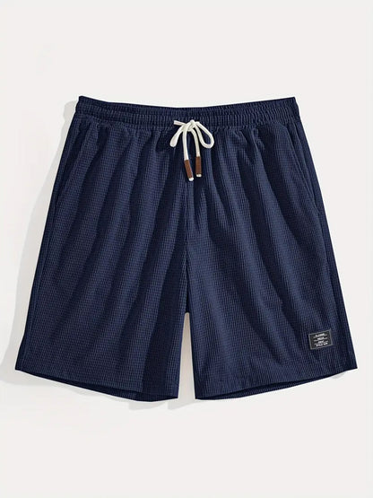 Cross-Border European and American Men's Casual Sports Shorts Summer Versatile Men's Large Size Loose Five-Point Pants Pineapple Plaid Shorts for Men