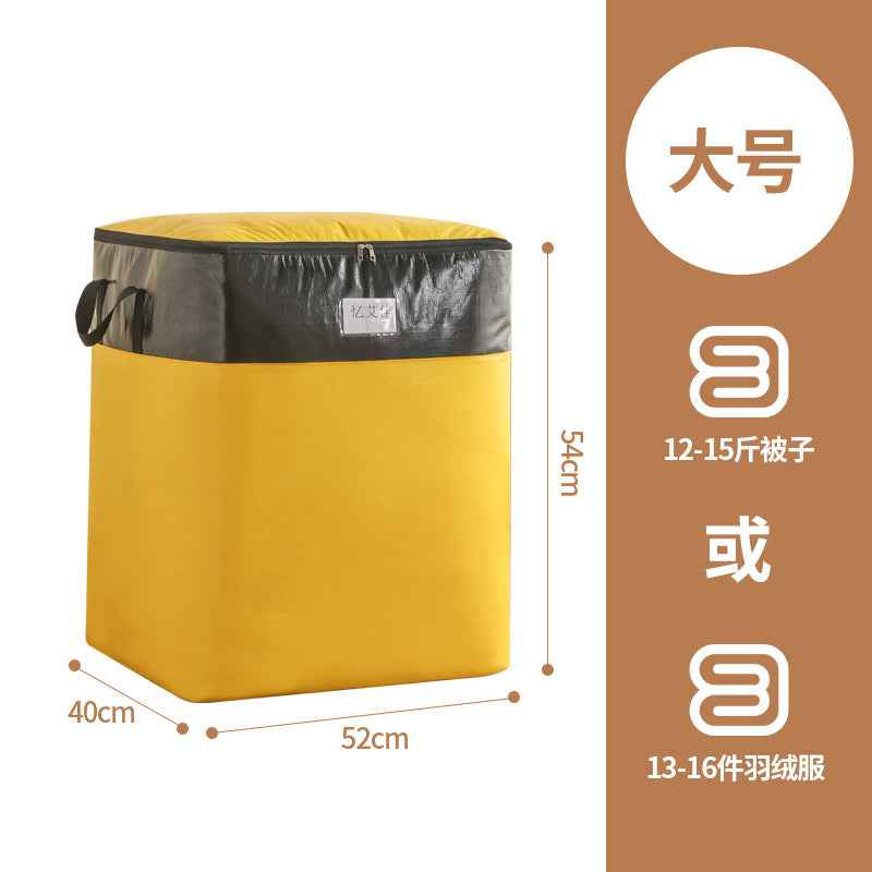 Large Capacity Moving Packing Thickened Storage Artifact Bag Luggage Clothes Fit Bag Snakeskin Bag Waterproof Quilt