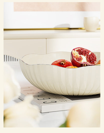 Transparent Fruit Plate, Household Plate, Living Room Display Plate, Transparent Fruit Plate, Ktv Candy and Snack Display Plate, Festive Plate