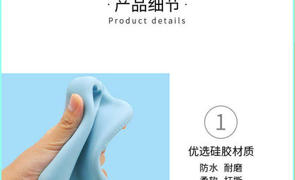 Multi-purpose new silicone storage bag portable key waterproof and dustproof bag data storage bag pet snack bag