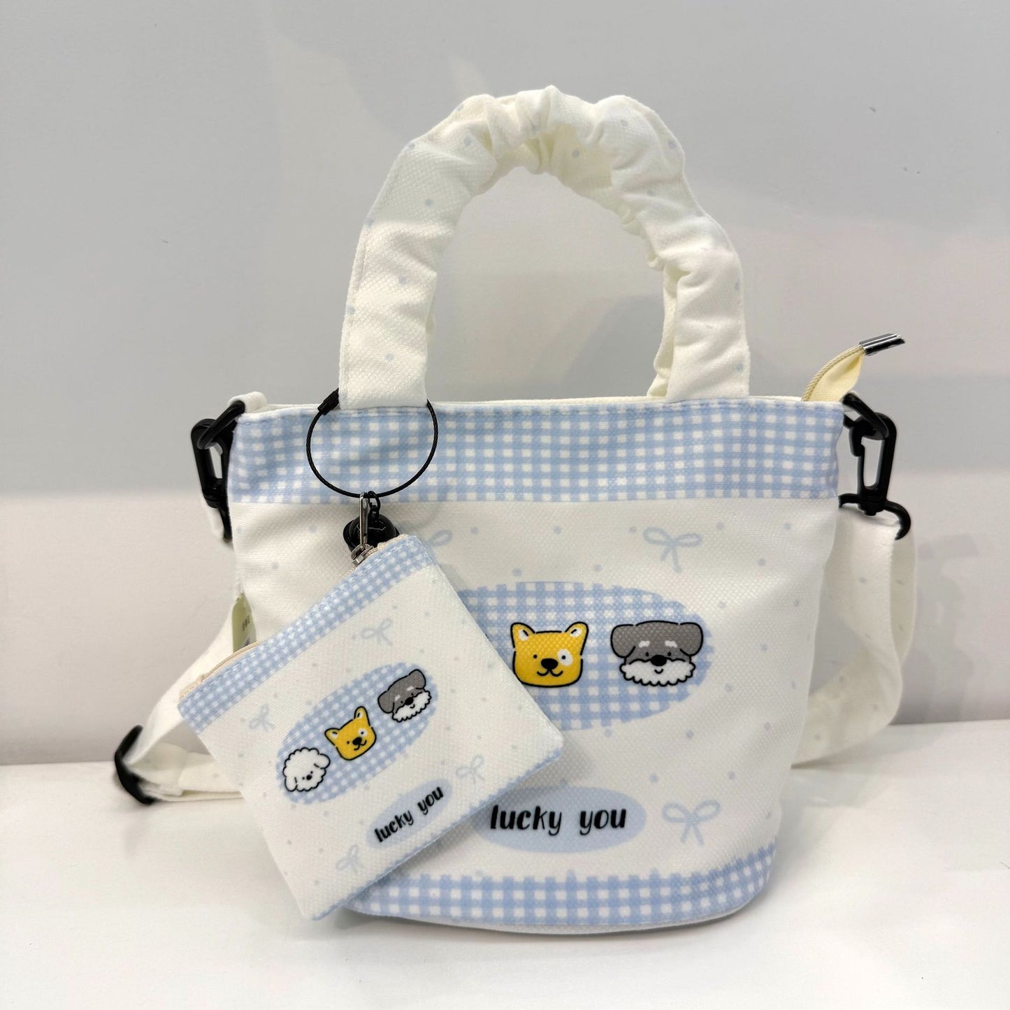 In-Stock New Small Cloth Bag Ins Cute Cartoon Women's Summer Cloth Bag Handbag Casual Tote Bag Upgrade