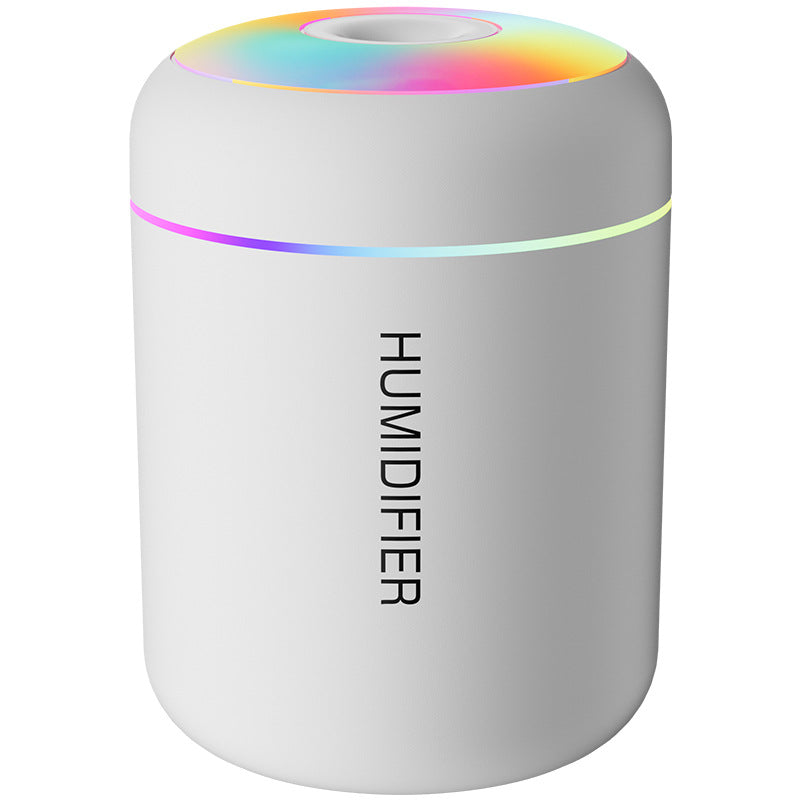 Mars Cannon Ash Humidifier USB Mini Car Small Silent Heavy Fog Colorful Atmosphere Light Home Air-Conditioned Room