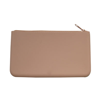 Silicone Travel Data Cable Clutch Bag for Storing Mobile Phones, Earphones, Makeup Brushes, and Cosmetics, Ins-Style Foreign Trade