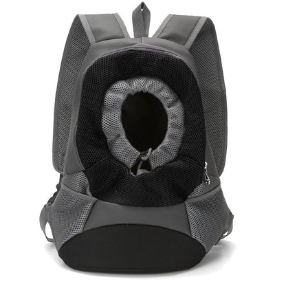 Pet backpack dog shoulder bag. dog out convenient travel dog bag pet supplies