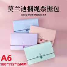 Transparent Multi-Layer Loose-Leaf A4 Folder Pp Student Certificate and Test Paper Storage Book File Folder for Pregnancy Check-Up and Music Score Storage