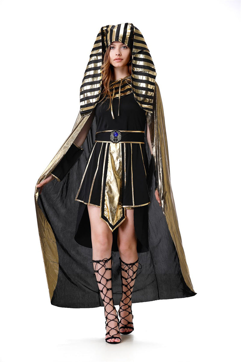 Adult Couple Cleopatra Goddess Pharaoh Masquerade Party Clothes cosplay Halloween Costumes