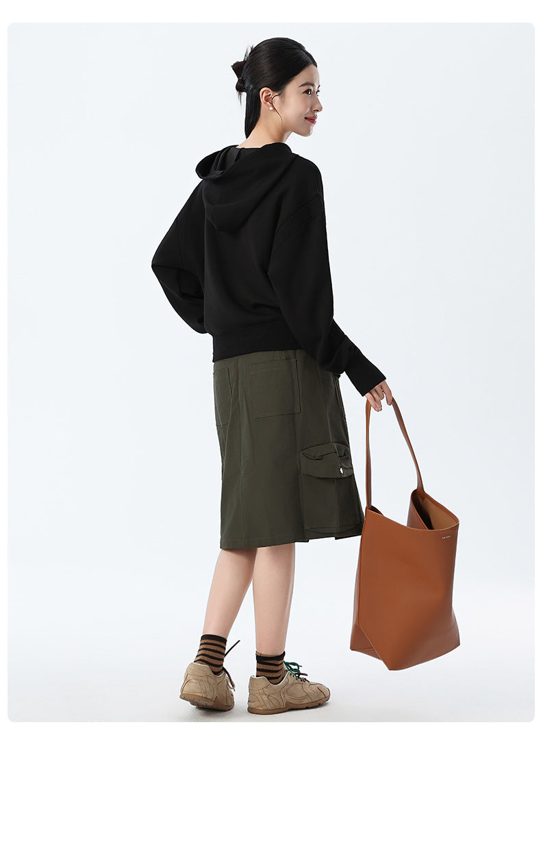 Couple Style Air Layer Hooded Top for Women, Lightweight, Breathable, High-End, Slim, Casual, Loose Sweatshirt, New Trendy Brand