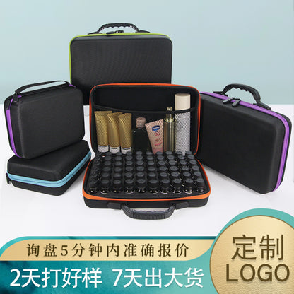 Wholesale 30/60 10ml portable EVA essential oil bag portable large capacity shockproof essential oil bottle storage bag