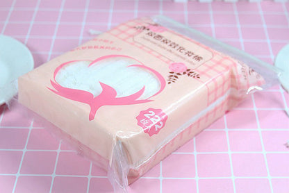 Wholesale Ramila cotton makeup cotton 50 pieces double-sided three-layer non-slag makeup remover cotton thickened 222 pieces