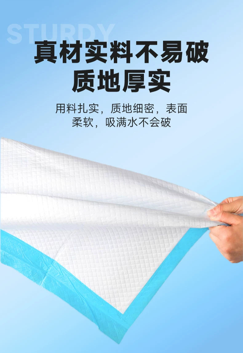 Cross-border pet urine pads for dogs, thickened, deodorizing, absorbent, urine-proof pads for puppies, cat toilet training disposable pads
