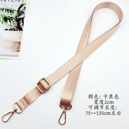Solid Color Bag Shoulder Strap Crossbody Bag with Adjustable Shoulder Strap Fashionable All-match Long Strap Bag Accessories in stock Wholesale