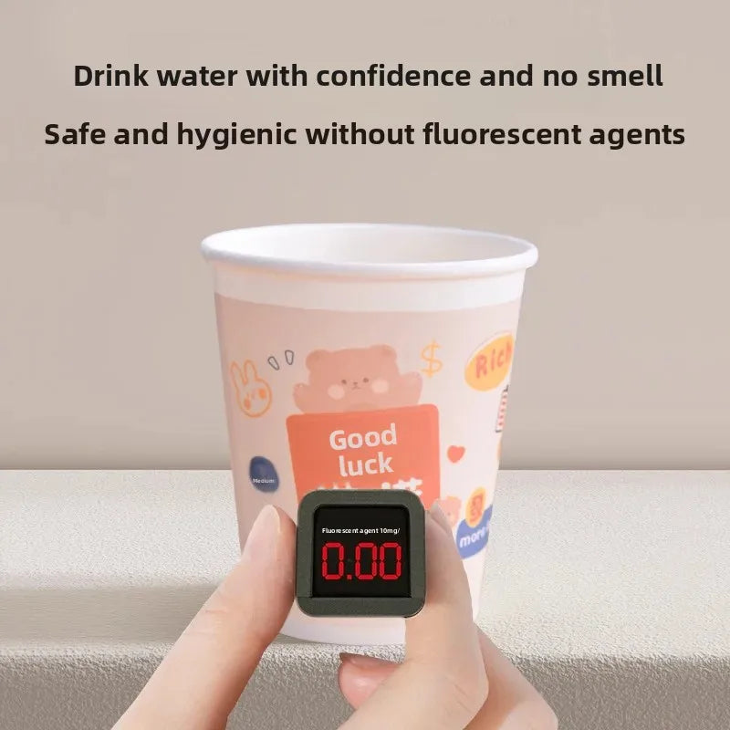 Cartoon Paper Cup Disposable Thickeneded Food Grade Household Hot and Cold Drink Coffee Cup Commercial Wholesale Hospitality Tea Cup