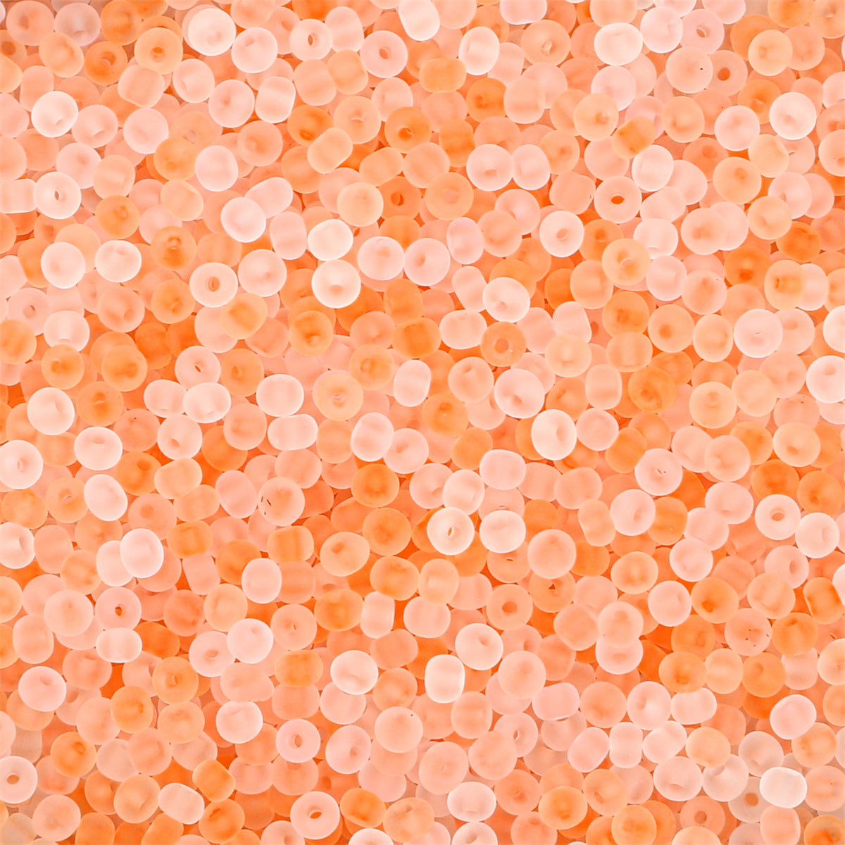 High quality domestic transparent frosted rice beads loose beads handmade DIY bracelet necklace accessories material factory direct sales