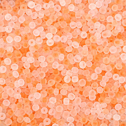 High quality domestic transparent frosted rice beads loose beads handmade DIY bracelet necklace accessories material factory direct sales