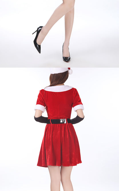 Pinxian manufacturers Christmas costume Halloween Christmas costume stage performance costume Christmas costume SD-142