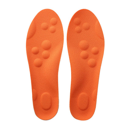 Super Soft Insoles That Feel Like Stepping on Shit, so You Won’T Get Tired after Standing for a Long Time, Thickeneded Massage for Men and Women, 4D Cloud Arch Support, Sports Shock Absorption and Sweat Absorption