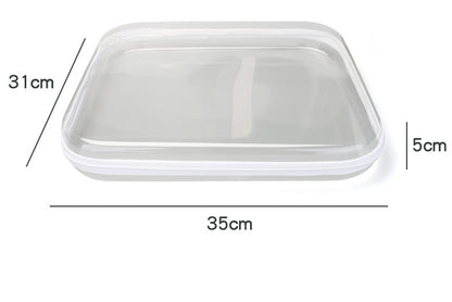 Cross-Border Popular Pet Box Travel Storage Bag Digital Stationery Toiletry Makeup Bag Small Transparent Box Portable