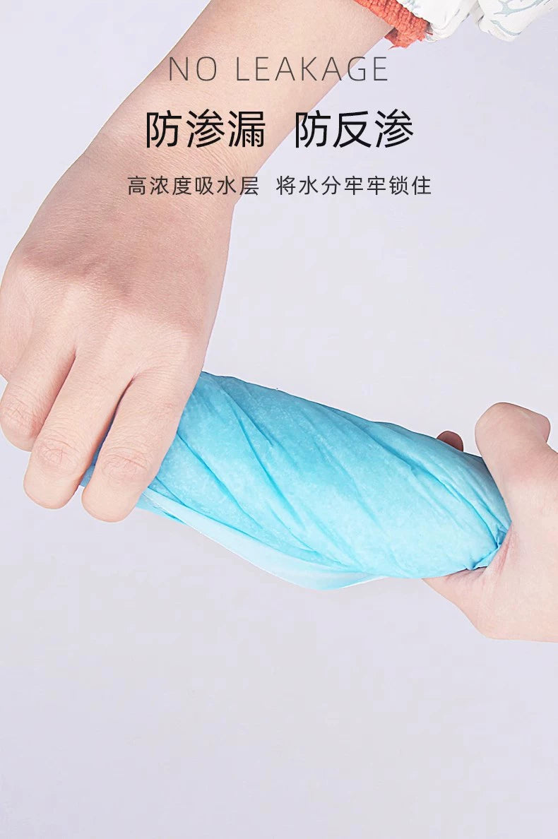 Dog Pee Pads with Adhesive Backing, Thickened, Absorbent, Disposable Pee Pads for Cats and Small Pets, with Adhesive Backing and Deodorizing Features