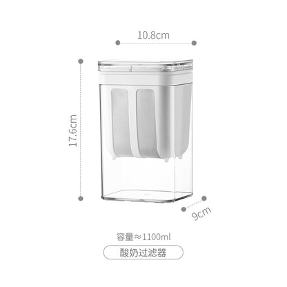 Yogurt Filter Home Homemade Greek Yogurt Large Capacity Cold Extract Yogurt Filter Kitchen Whey Separator