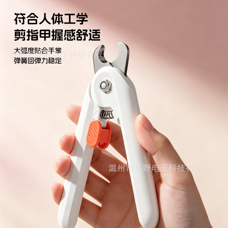 Cross-Border Two-In-One Pet Nail Clippers, Cat Claw Nail Trimmers, Nail Files, Nail Grinders, Pet Supplies
