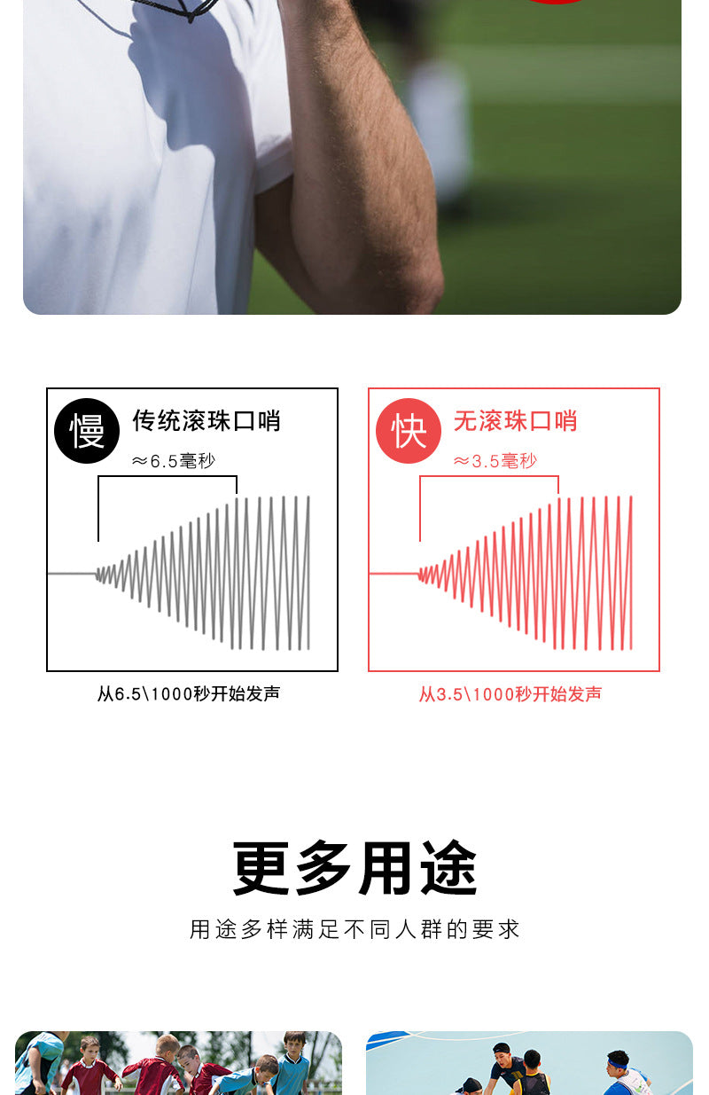 Cross-Border Triangle Whistle, Seedless Basketball Game Training High-Pitched Whistle, Sports Teacher Outdoor Sports Whistle, Referee-Specific