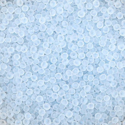 High quality domestic transparent frosted rice beads loose beads handmade DIY bracelet necklace accessories material factory direct sales