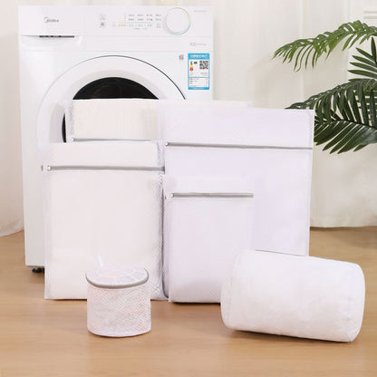 70g Thickened Laundry Bag, Mesh Bag for Washing Machine, Anti-Deformation Protective Wash Bag for Underwear, Nordic Style Wash and Care Bag Wholesale