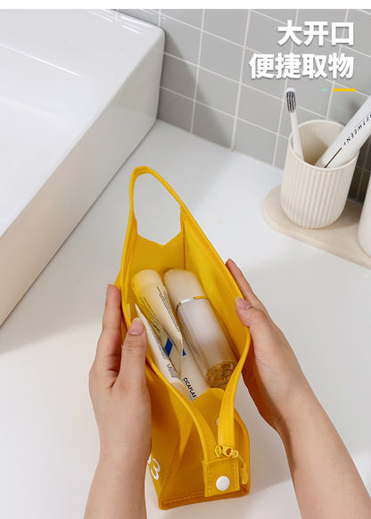 Bei Lian New Portable Waterproof PVC Toiletry Bag Cosmetic Storage Bag Handheld Travel Fashion Cosmetic Bag Batch
