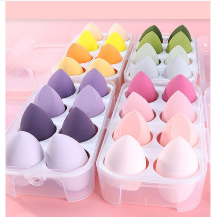 Li Jia's giant soft does not eat powder beauty makeup eggs send shelf makeup eggs dry and wet dual-use powder puff sponge makeup Foundation
