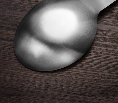 Stainless Steel Hot Pot Tray Spoon Kitchen Soup Spoon Pad Rack Holer Colander Hotel Self-service Rice Spoon Shelving Tray Storage Tray