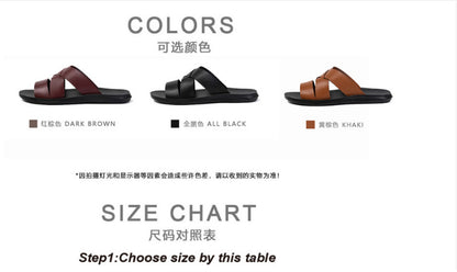 Men's New Style Summer Fashion Soft-Soled Non-Slip Sandals, Cross-Border Large Size Slippers, Wear-Resistant, European Sizes 39-47
